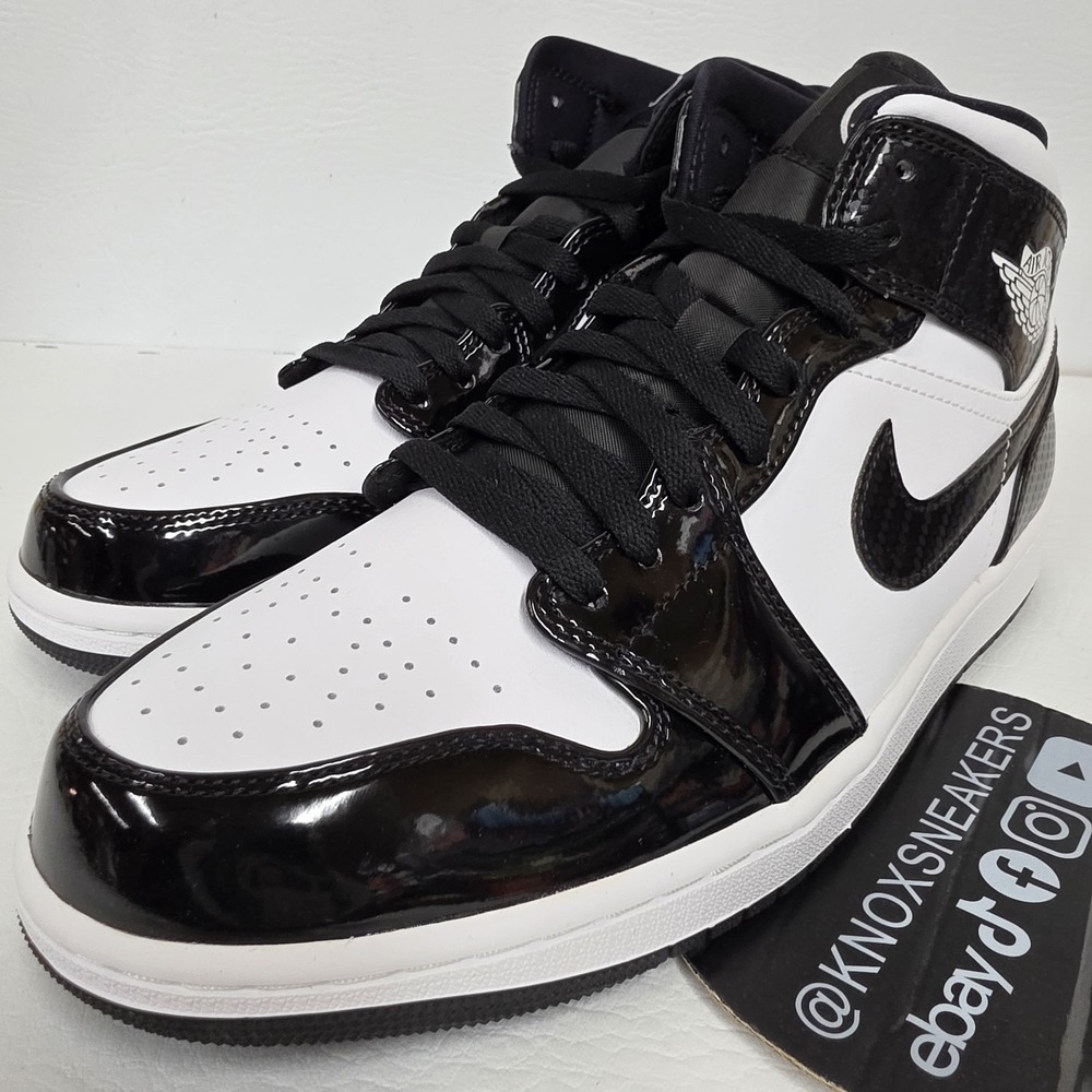 Nike Air Jordan 1 Mid SE ASW Black White DD1649-001 Men's  Size 10